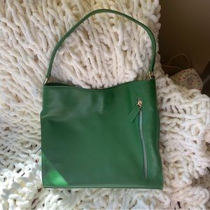 Tote Le Monde Florence Slouch Bag in Green